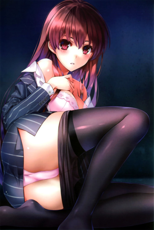 hentaibeats:  Business Woman Set! All art is sourced via caption 
