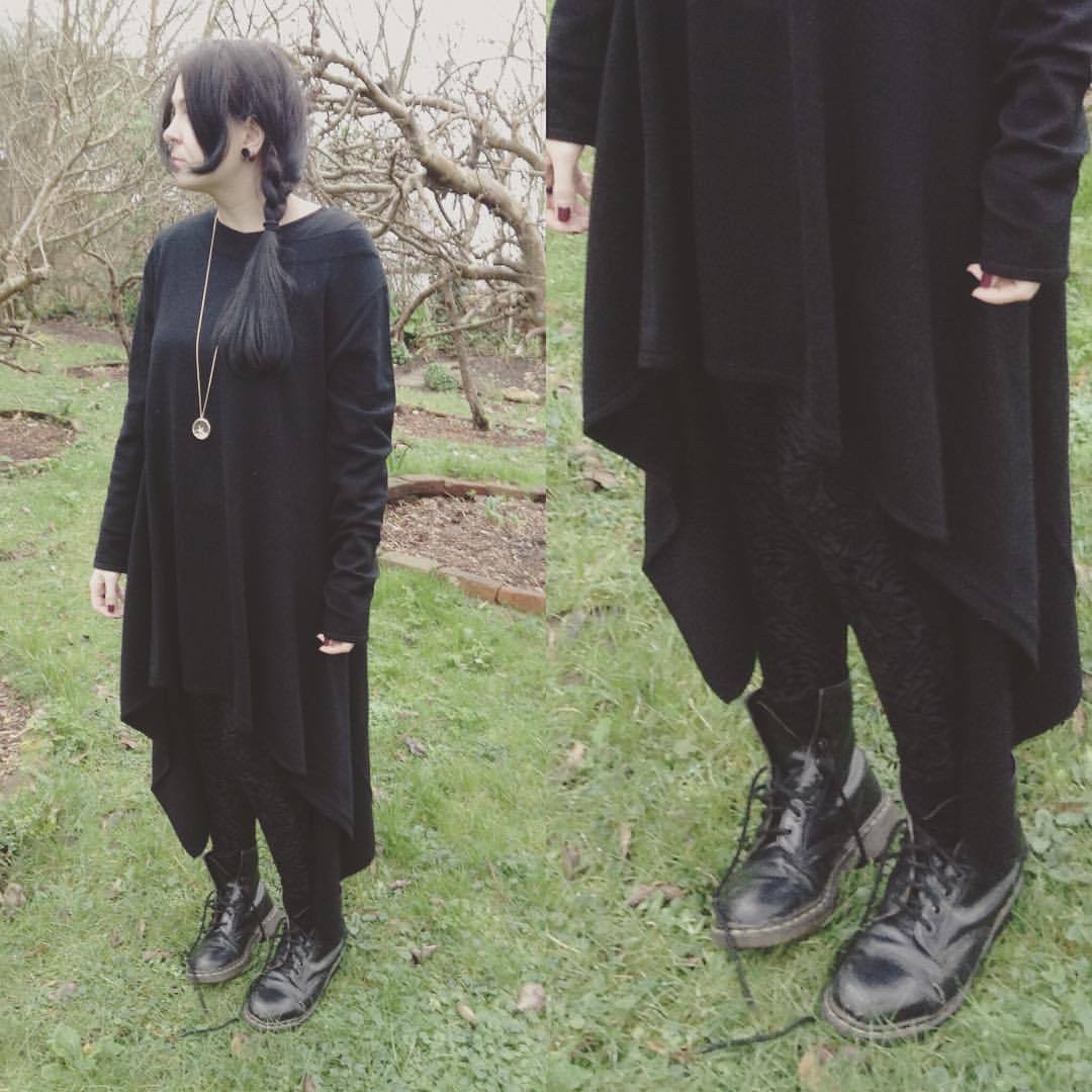 goingnowhereslow:  After effect jumper dress from #killstar that @mrstrangeofficial