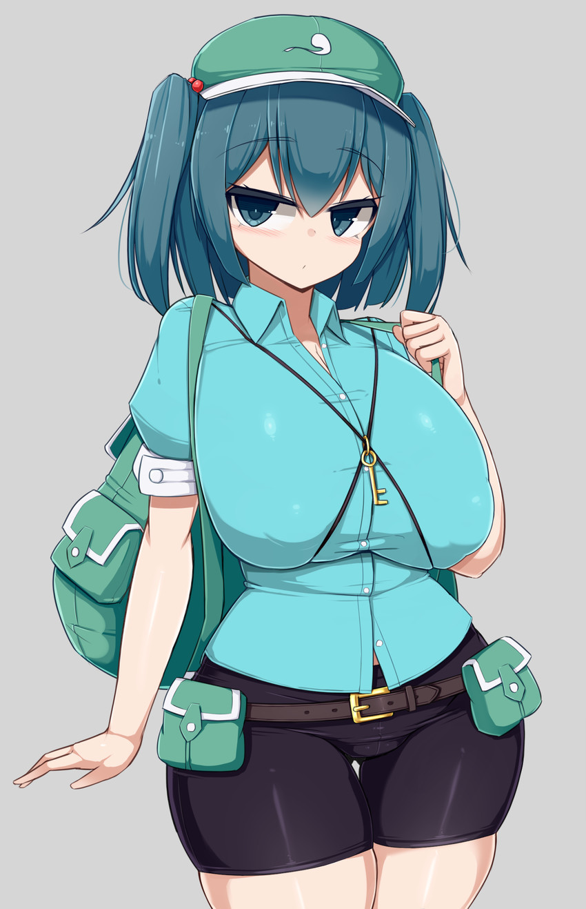 A short outfit change pool of this cute from Touhou.