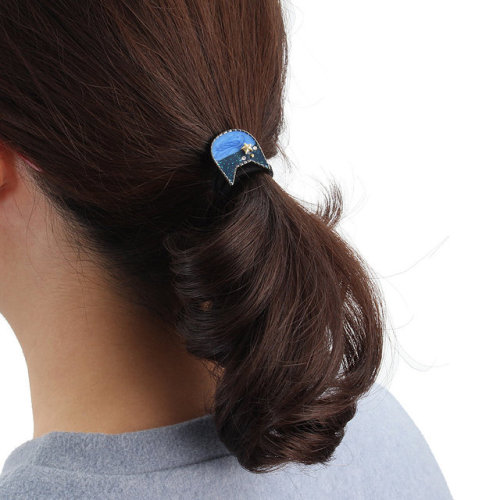 romanticandsadone: Lovely Cute Cat Hair Tie Hair Ornaments  ( Blue/Grey/White ) Discount code: 