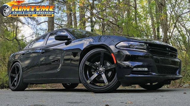 RimTyme Custom Wheels & Tires — 2015 Dodge Charger SXT sitting on 22” STR Racing... | 2015 Dodge Charger Custom Wheels | | RimTyme Custom Wheels & Tires - Tumblr
