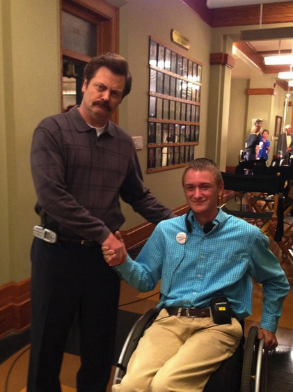 poehlersvortex:  The Make-A-Wish foundation made a young boy’s wish come true by