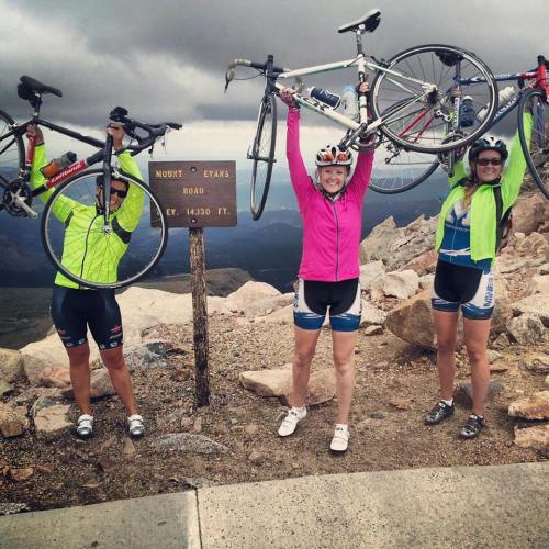 colorado-day-dreams: Successfully biked up Mt. Evans, the highest road in the continental US(: 14,00