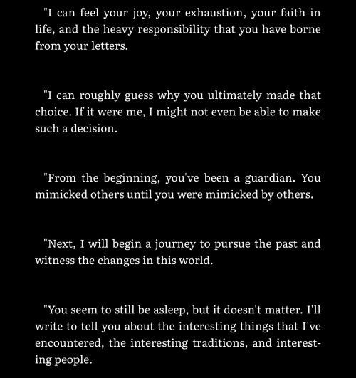 THIS CHAPTER MAFE ME GUCKING CRY MY EYES OUT I HADNT CRIED THROUGH ALL OF LOTM AND THIS MADE ME CRY FOR