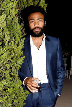 delevingned:  Donald Glover attends the 12th annual CFDA/Vogue Fashion Fund Awards at Spring Studios on November 2, 2015 in New York City. 