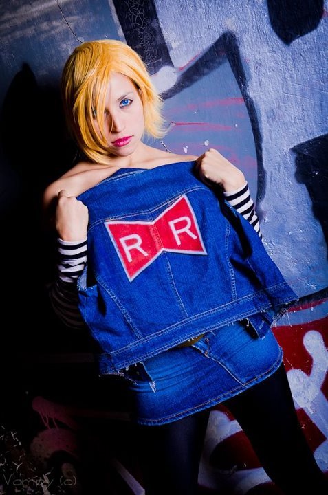 Porn ladies-of-cosplay:RinaMx as Android 18 (Dragon photos