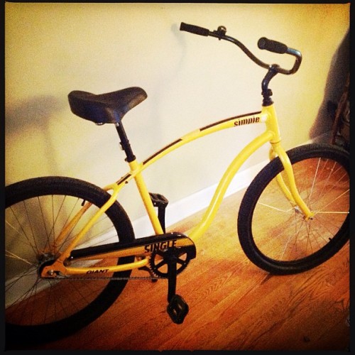 muffwiggler: I bought a #bike. I haven’t done that in over 25 years. It’s a #hipster bike.