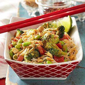 sweetlillyba:  Glass Noodle Salad with Peanut SauceClick to check a cool blog!Source for the post: Click