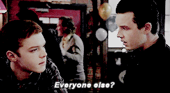 Ian Gallagher meme: [favorite scenes 1/?]”Why the fuck are you acting like a girl,