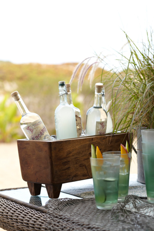 thebulktrash:  potterybarn:  Sit back with summer sips  What a great summer plan… Who’s with me!? 
