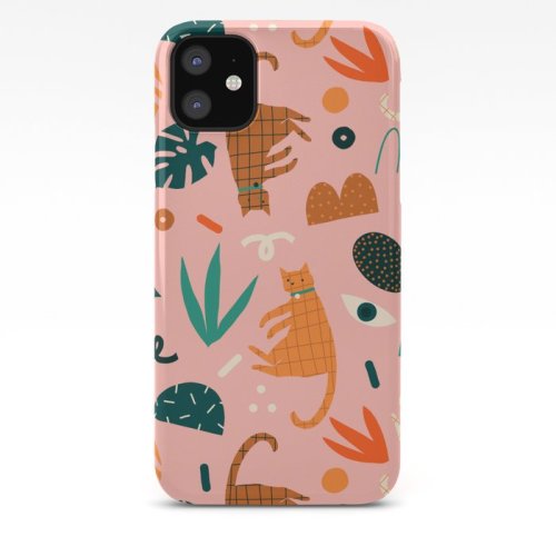 littlealienproducts:Cats iPhone Case by Tasiania