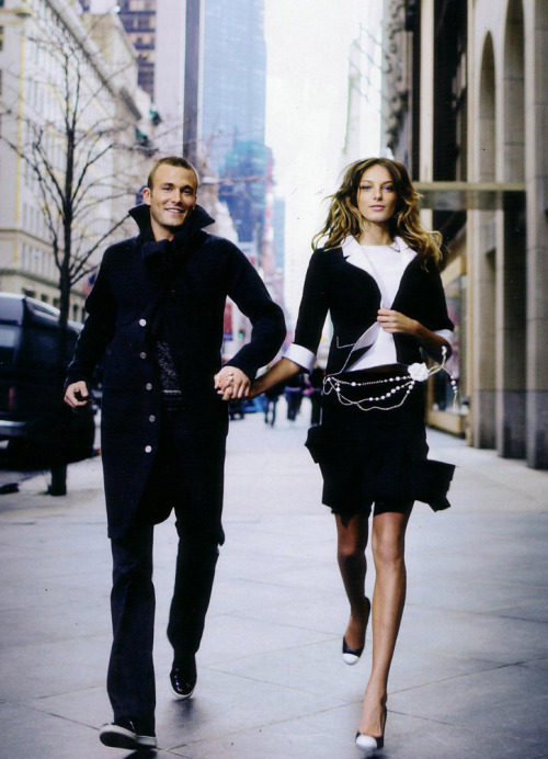lelaid: Brad Koenig &amp; Daria Werbowy by Karl Lagerfeld for Chanel F/W 2005
