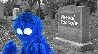 pan-pizza:  “Why?… Why did I do this to Virtual Console? What happened when I blacked out?” Pondered the Cookie Monster over his loved ones grave.