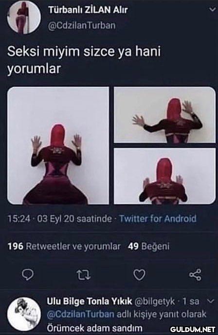 Türbanlı ZİLAN Alır...