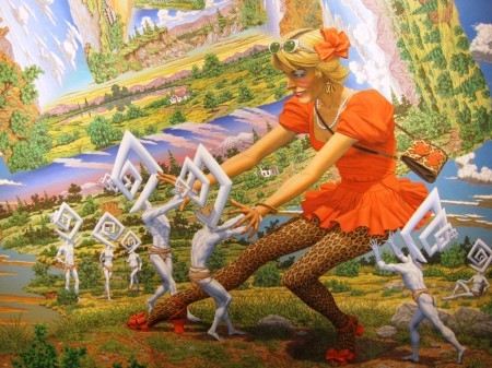 cross-connect:  The Father of ‘Lowbrow’ and Pop-Surrealism Robert Williams Robert