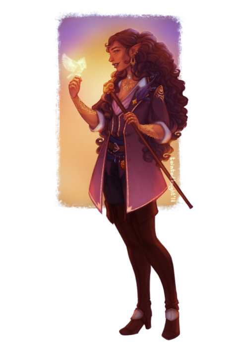 Danayla oftheEyrie - The Sun (XIX) (aka my pre-memory loss apprentice from the Arcana)