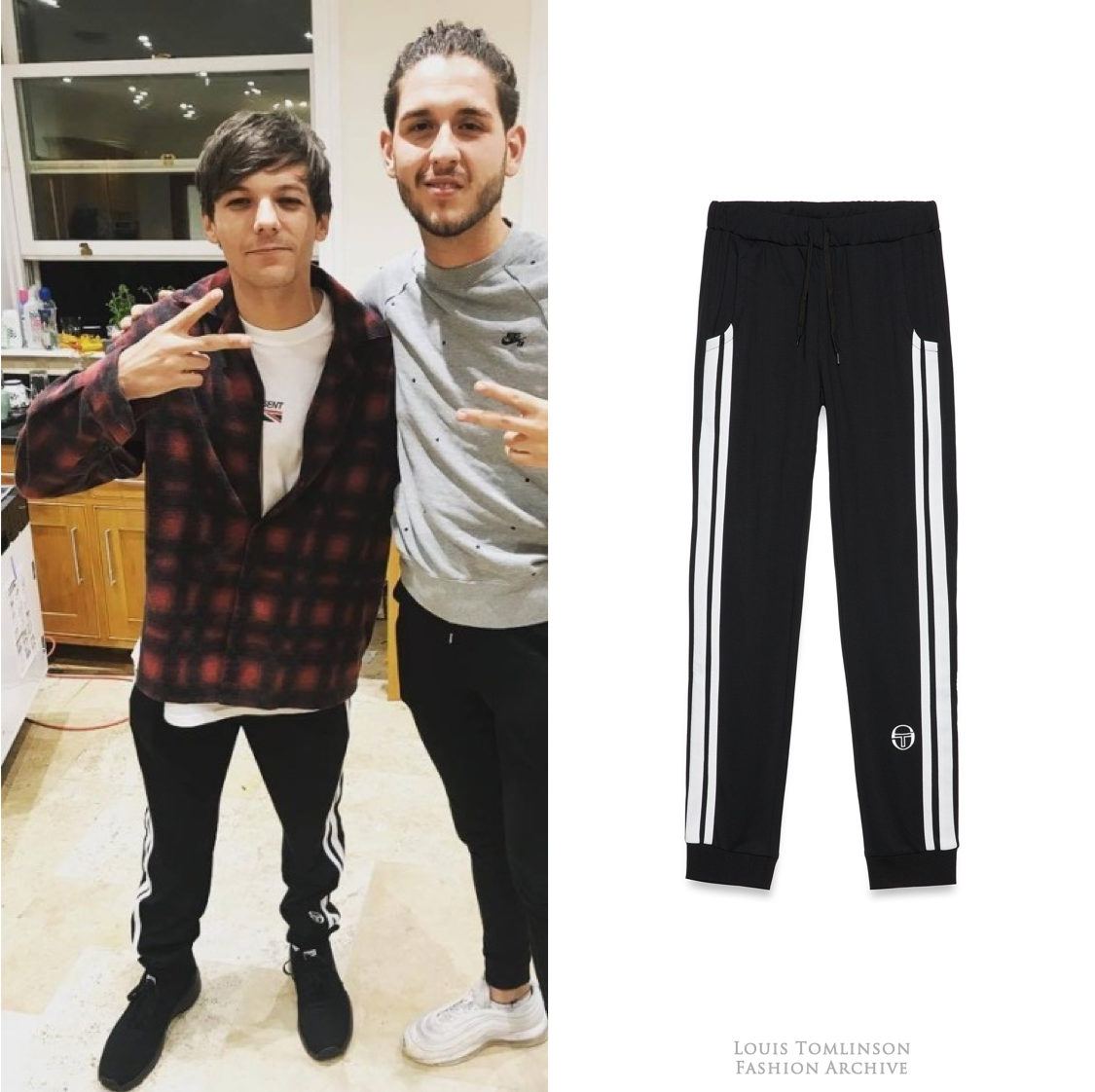 Louis Tomlinson Fashion Archive — Louis at the XFactor House