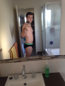 seanattack:  If you ignore my gut and focus on my butt, you’ll notice I have new underwear which make my butt and junk look just fantastic.