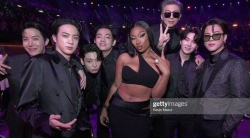 @theestallion :  Me and the boys @bts_bighit