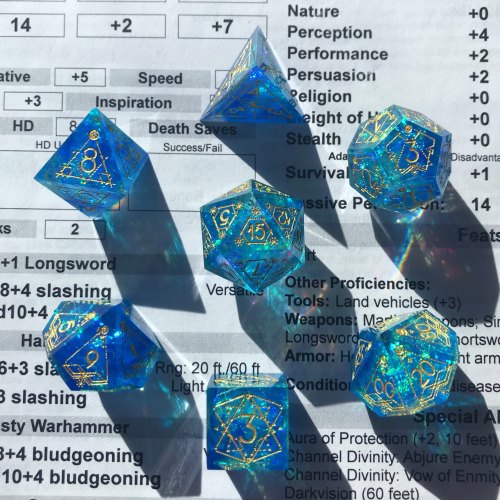 Okay, I knew I said I was over the whole “precision edged dice with cellophane in” trend–but I