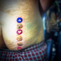 The final product! 🤘🏼🤪🤘🏼   #facebookchallenge #commentchallenge #tattoochallenge  https://www.instagram.com/p/Brq9THUlbpL/?utm_source=ig_tumblr_share&amp;igshid=l77kpahvetgh