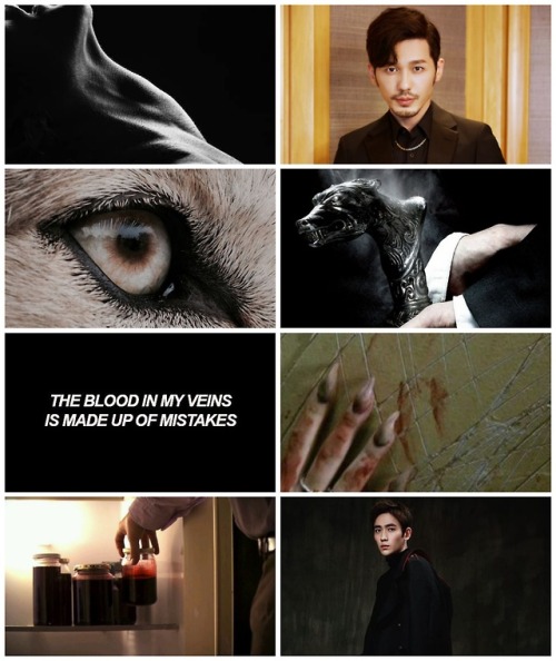 moodboard inspiration - Shen Wei x Zhao Yun Lan + Vampire &amp; Werewolf!AU“Good morning, 