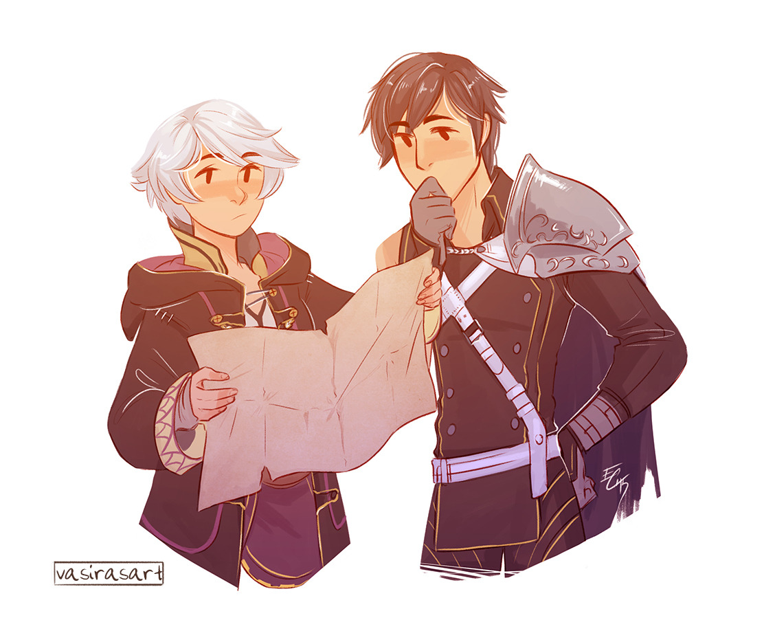 vasirasart:  Fire Emblem commission for reuskaReally enjoyed working on this piece.click
