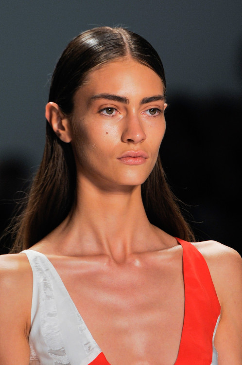 a-state-of-bliss: Marine DeLeeuw @ Richard Chai Love Spr/Sum 2014