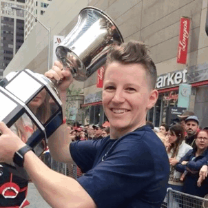 hbrowne24:  Safe to say I had an absolute blast at Toronto Pride! So proud to be a part of this city.