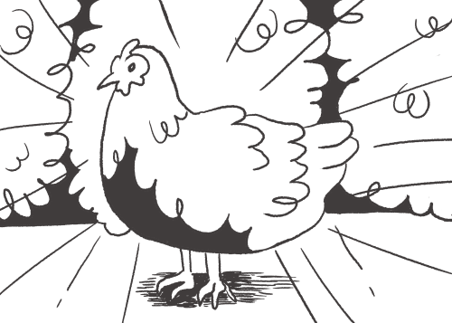 mushroomstairs:  WHY WAS THERE A CHICKEN ON MY CAMPUS TODAY SHE WAS SO BEAUTIFUL???? 