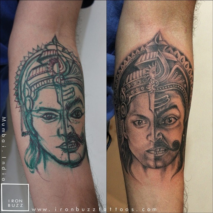 ravan tattoo ravan tattoo trishul trishul call whtsapp 09899473688   Tattoos Tattoo quotes Ink tattoo