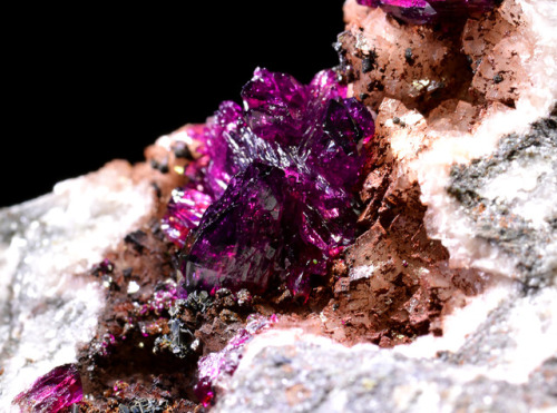 hematitehearts:  RoseliteLocality:   Aghbar Mine, Bou Azzer, Souss-Massa-Draâ Region, Morocco