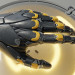 theartofmany:Artist: Rachel FrickTitle: Scifi Glove&ldquo;Hand modeled using