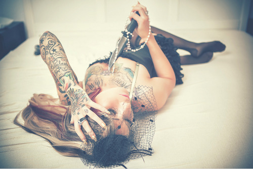 Tattoo'd ladies&metal