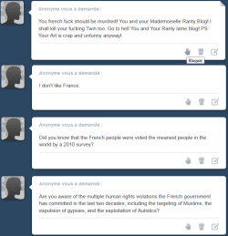 askmademoisellerarity:  Kiss my Fancy plot, darling! (( That’s how I respond to you mean anons!))  Dat Rariplot~ &lt;3