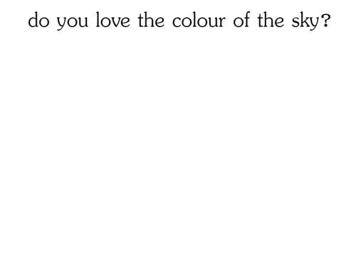 eyefuckingstiel:  spadudionator:  I am grateful.  this is the laziest “do you love the color of the sky” post i’ve ever seen i cant stop laughing 