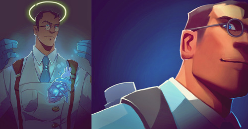 Team Fortress 2 classes, by Biggreenpepper.