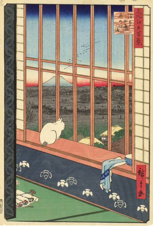 Utagawa Hiroshige, Asakusa Ricefields and Torinomachi Festival (Asakusa tanbo Torinomachi môde), fro