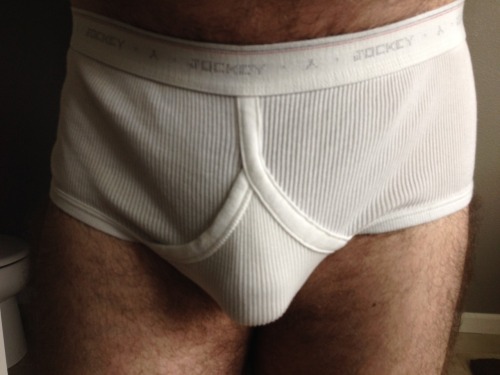 seriousunderwearcollectors:  WHITE RIBBED JOCKEY Y-FRONT BRIEF from pupsunderwearpics collection