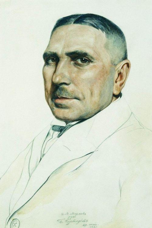 artist-kustodiev:  Portrait of I.M. Markov,