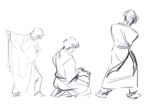 Gesture drawing #7 - 1 to 2mn drawingsSome friends taking really nice poses !Check out their awesome