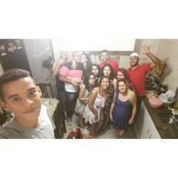 A base de tudo é a família.. Amo vocês