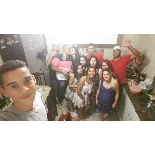 A base de tudo é a família.. Amo vocês 