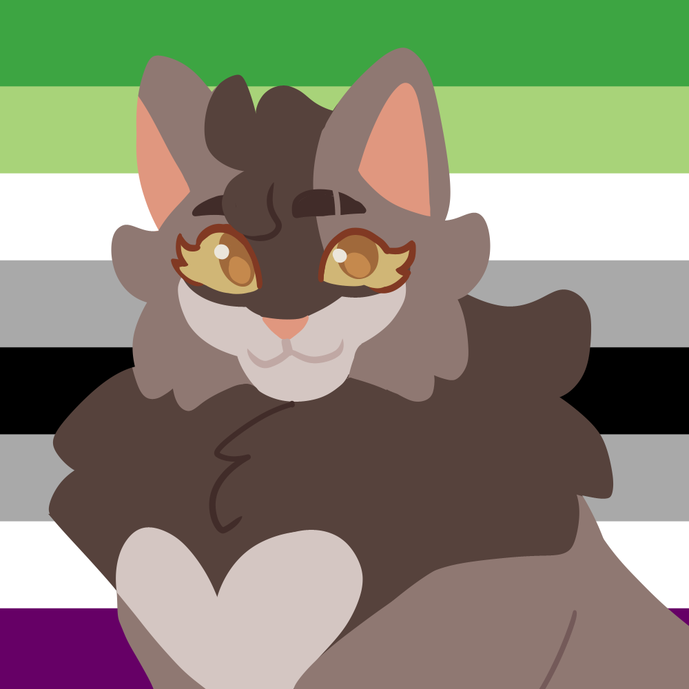 mantis/ark on X: i'm doing warrior cats pride icons on tumblr, this'll be  a thread of them all as i do them my tumblr is @ sootslash if you want to  request