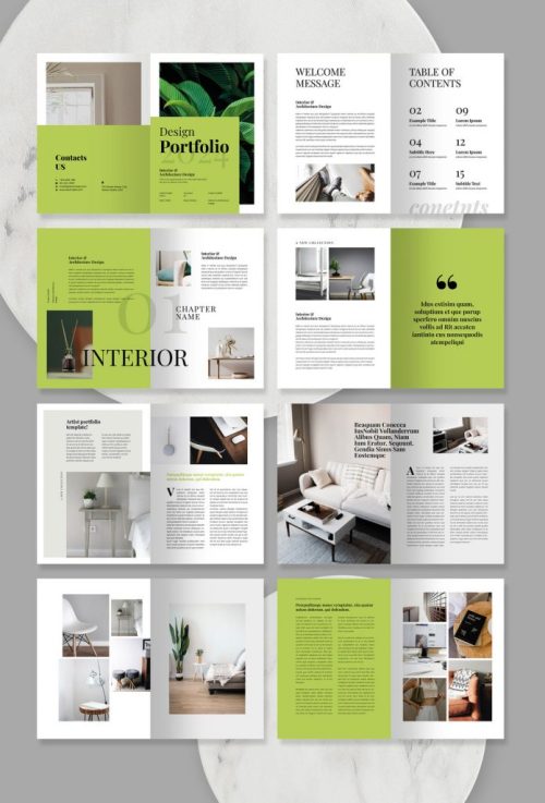  Download a Customizable Portfolio Brochure Template for Adobe InDesign Download here.Follow WE AND 