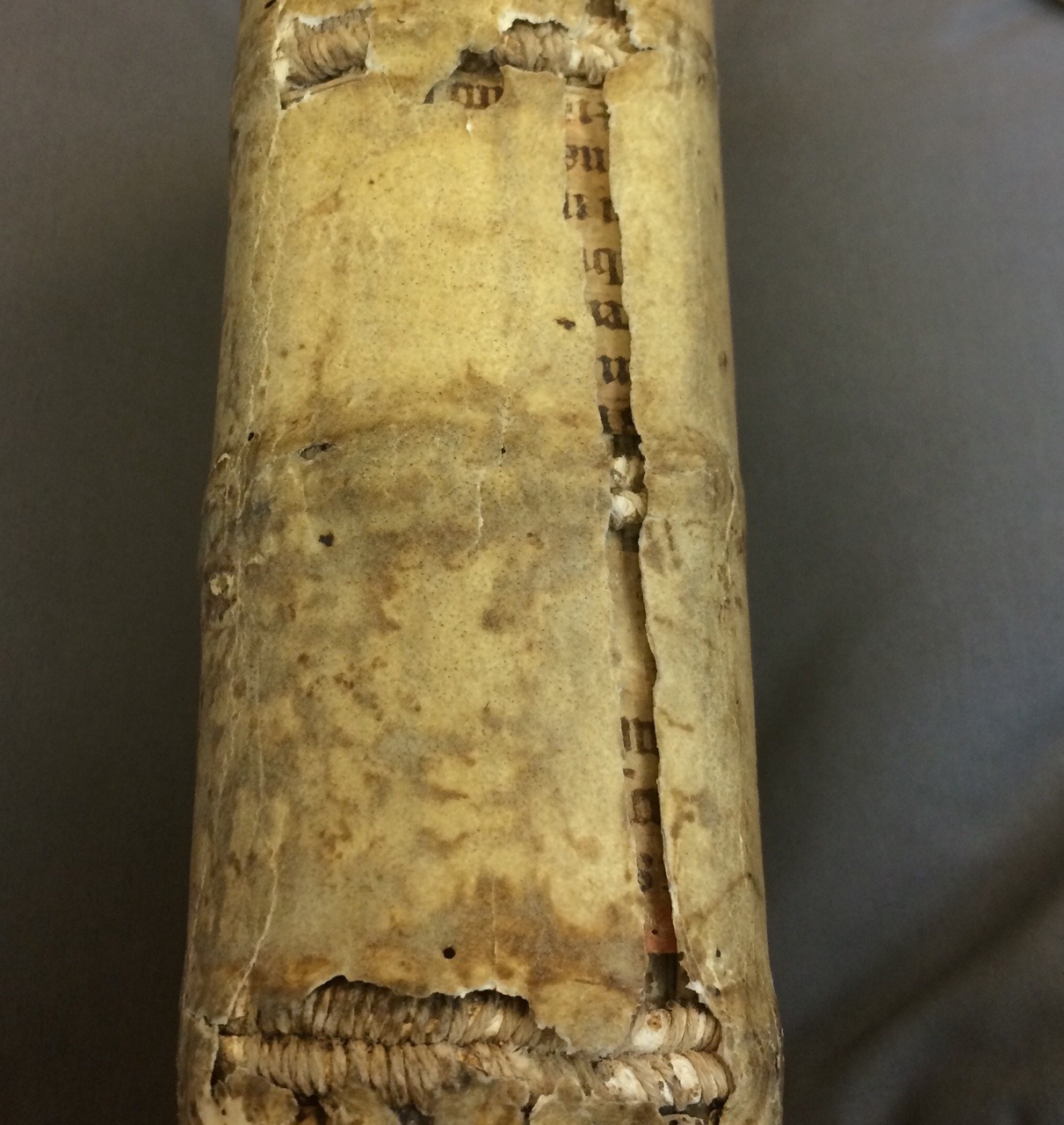 book-historia:  Waste not, want notSome books in old bindings may not be entirely