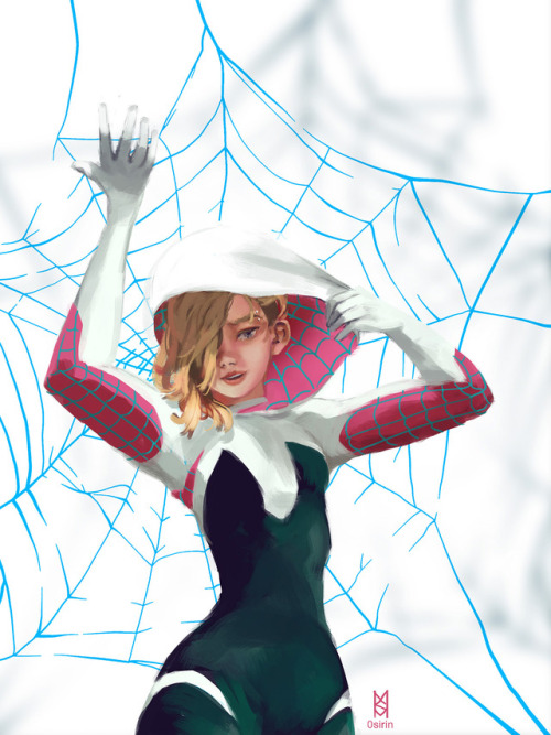 Gwen stacy spiderman into the spider verse&gt;&gt;my ig sirin_thsd&gt;&gt;my DA  https://www.deviant