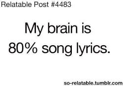 what can i say? music and lyrics stay inside