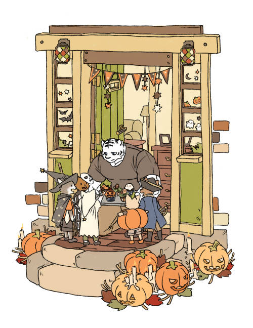 notlostonanadventure:  bumblecub:  syukapong:  cupcakes!   Cute  So they dress up as humans?