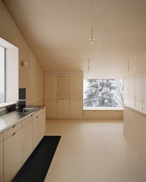 Aulina House, Quarten, Switzerland, Oliver Christen Architekten,Photos © Rasmus Norlander.
